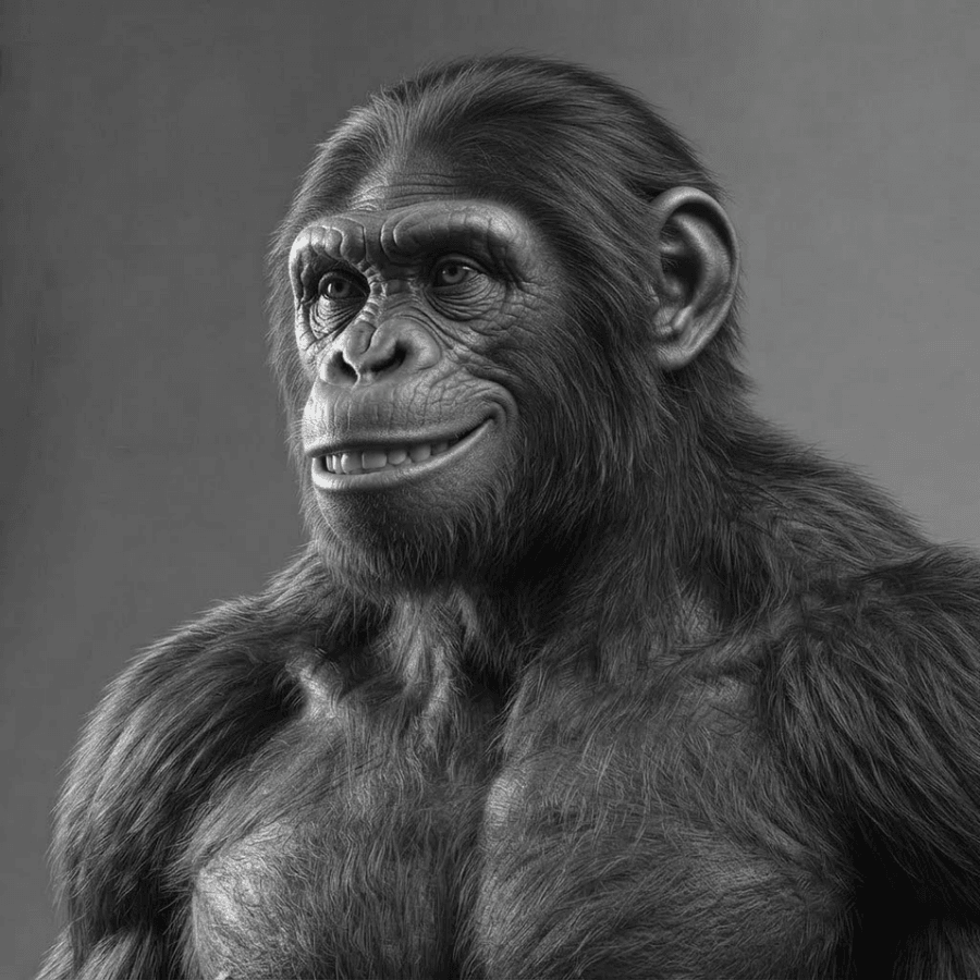 Giga Ape portrait